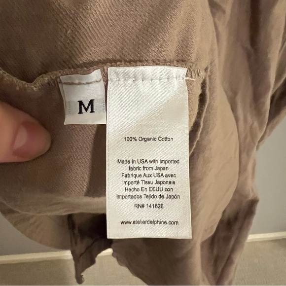 Atelier Delphine Brown Shift Dress M - Picture 6 of 7